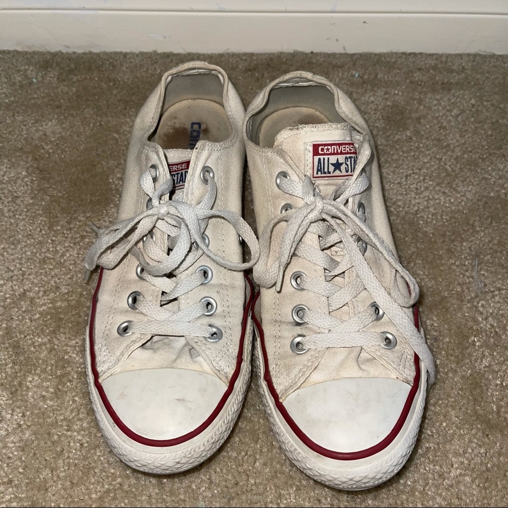 White Converse